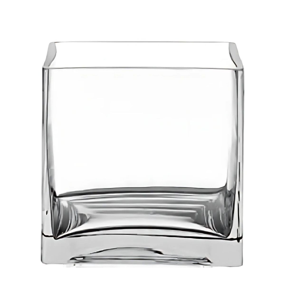 ALLEGRA - Florero Quadro 12cm Vidrio Transparente Cuadro Allegra.
