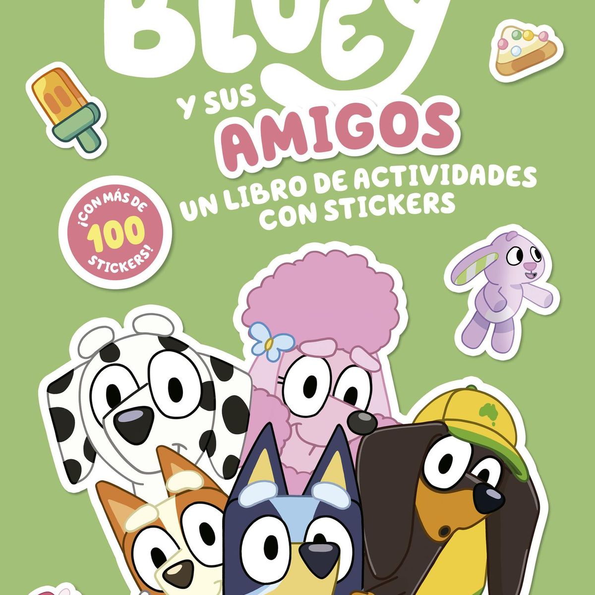 ALTEA - Libro Bluey y sus amigos - libro de actividades con stickers
