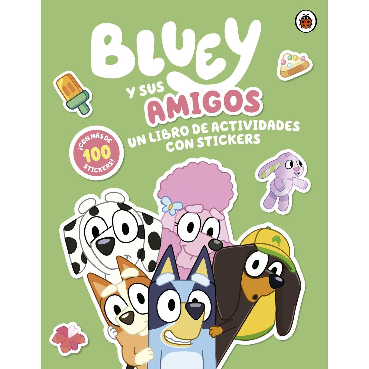 ALTEA - Libro Bluey y sus amigos - libro de actividades con stickers