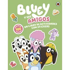 ALTEA - Libro Bluey y sus amigos - libro de actividades con stickers