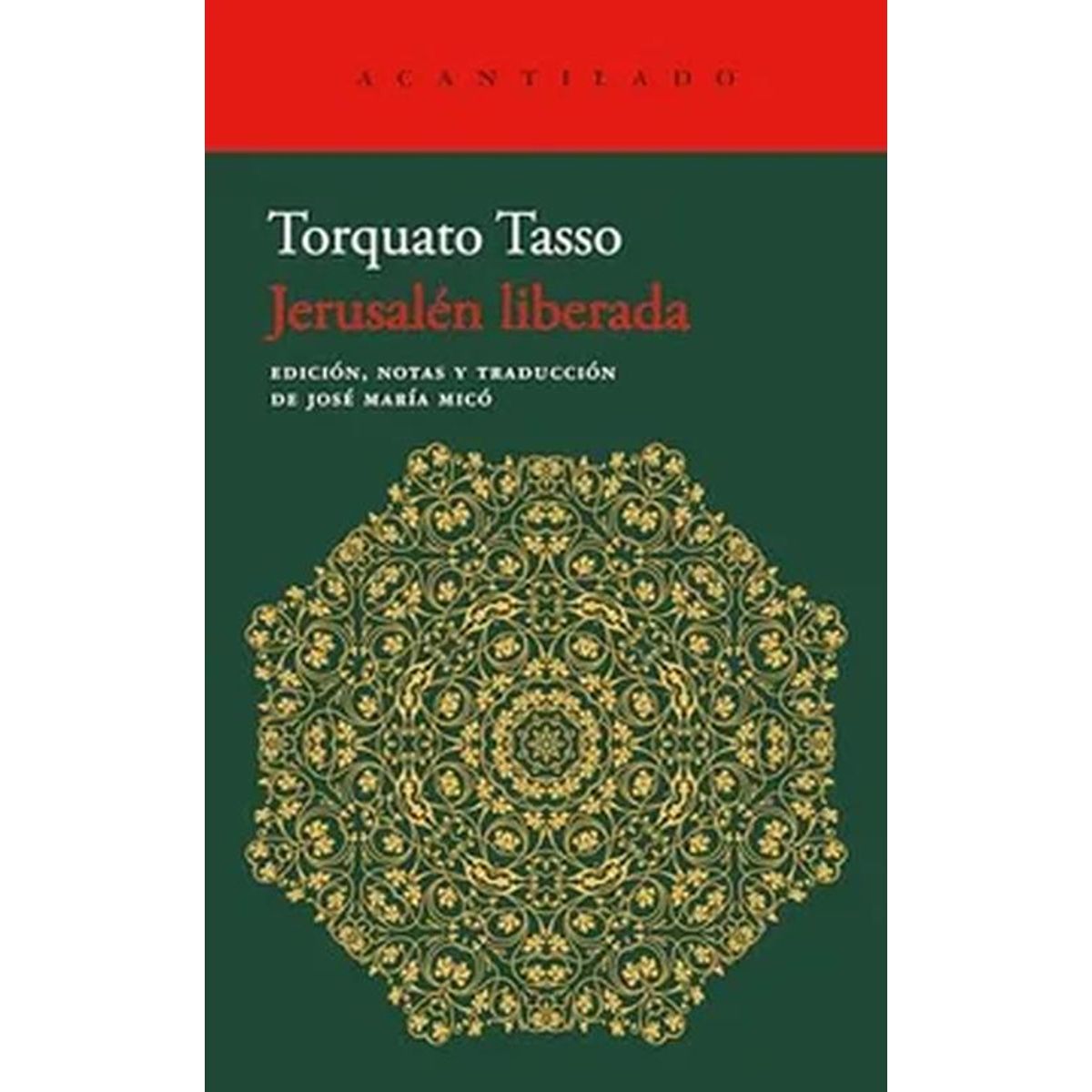 GENERICO - Libro Jerusalén Liberada - Autor Provisional