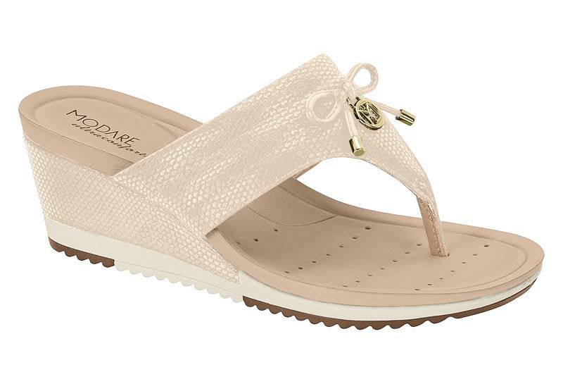 Sandalia Mujer Beige