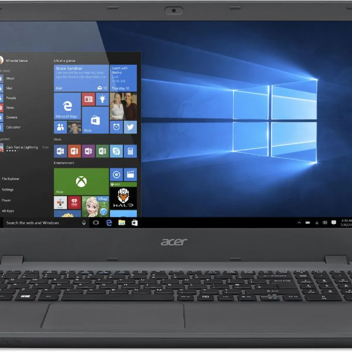 ACER - Notebook Acer Intel i5 NVIDIA 2GB 4GB Ram 512GB SSD 156 Aspire E5-574G Reacondicionado