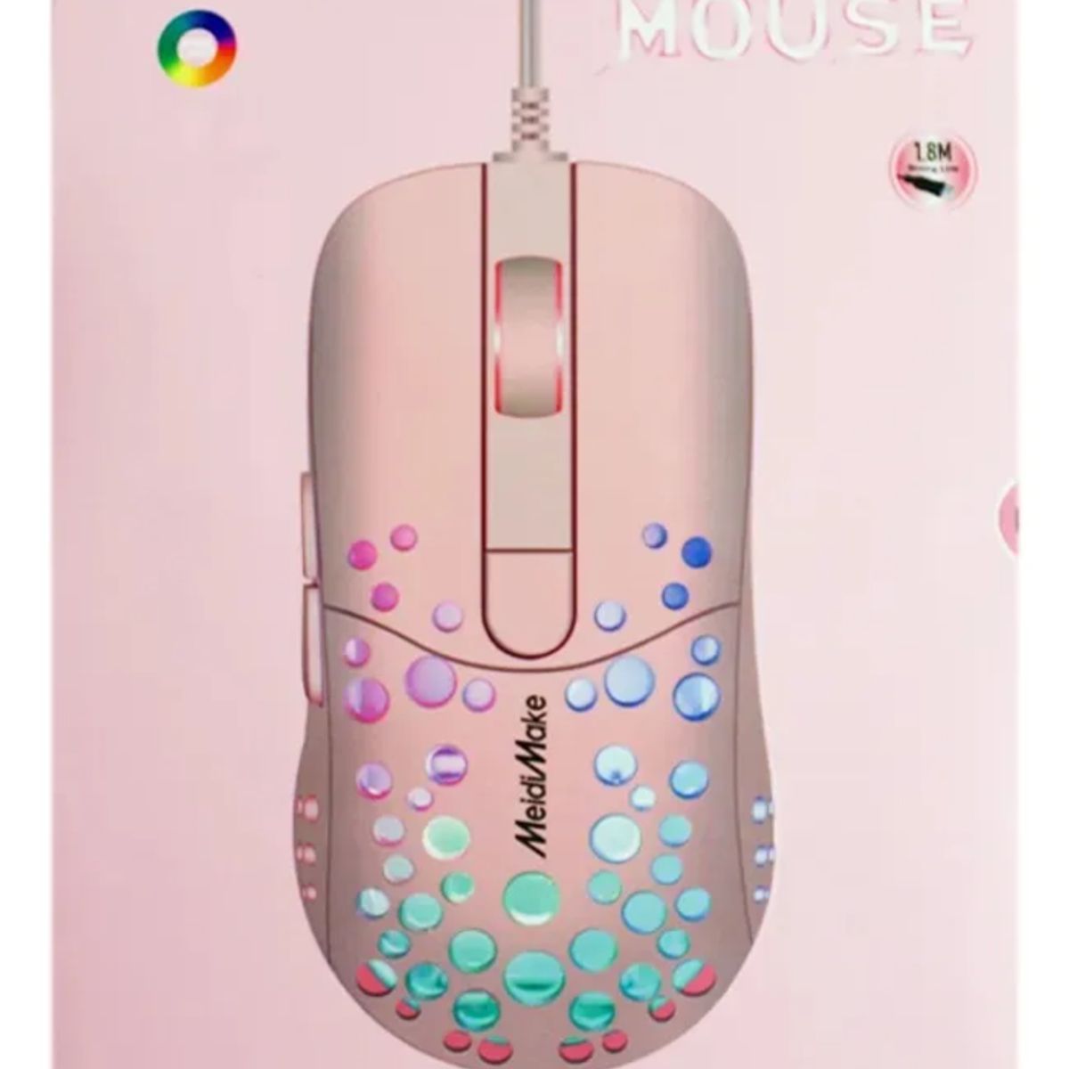 GENERICO - Mouse Gamer Usb Rgb Meidimake