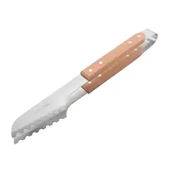 FONTINA - Tenazas Parrillera Asado Acero Inoxidable 41cm