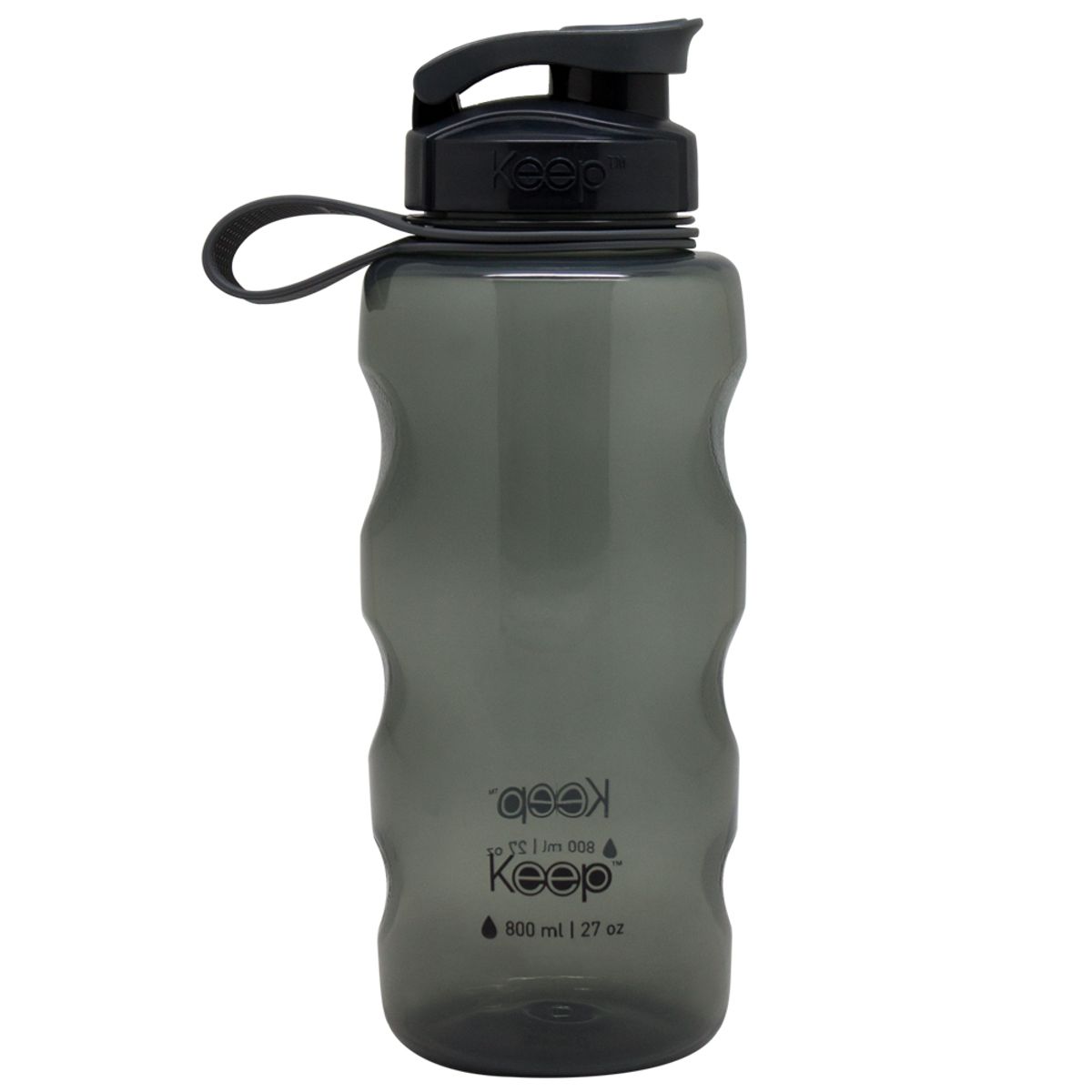 KEEP - Botella Colores 800ml keep -NEGRO