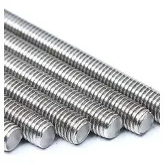 METALFER - Hilo Esparrago Corrido 5/ 8 Zincado X 1 Mts.
