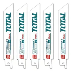 TOTAL TOOLS - Set Repuesto Hoja Para Sierra Sable Metal 5 Piezas Total