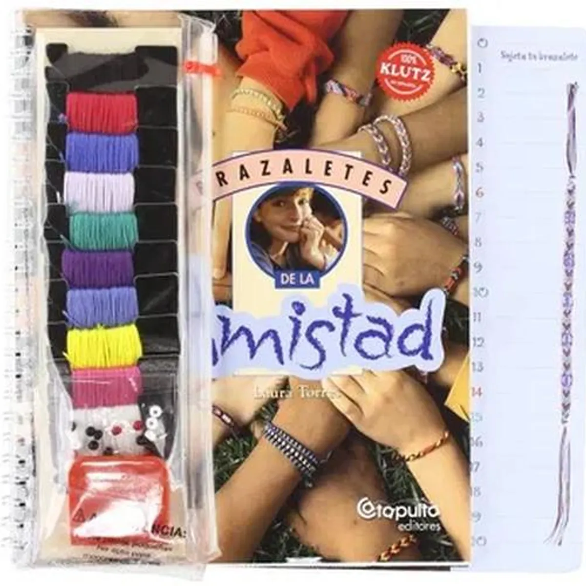 GENERICO - Libro Brazaletes de la amistad - Editores de Klutz