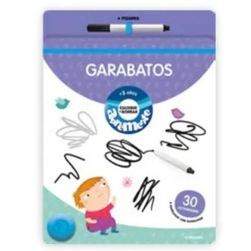 GENERICO - Libro Abrevemente escribir y borrar- garabatos
