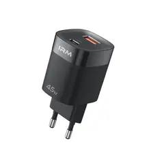 IRM - Echufe Cargador Carga Rápida 45w Doble Usb Y Usb-c