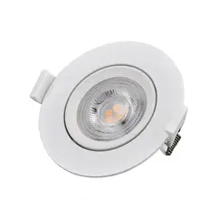 STANFORD - Foco Empotrado Downlight LED Basculante 7w Luz Fria 6500K
