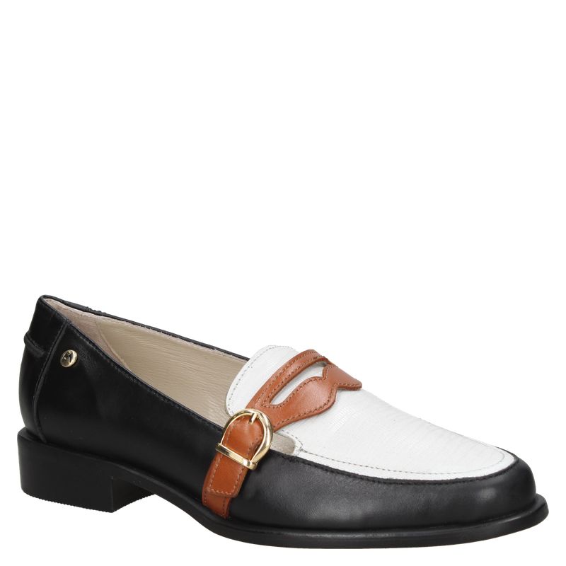 MINGO - Mocasín Mujer Formal Negro