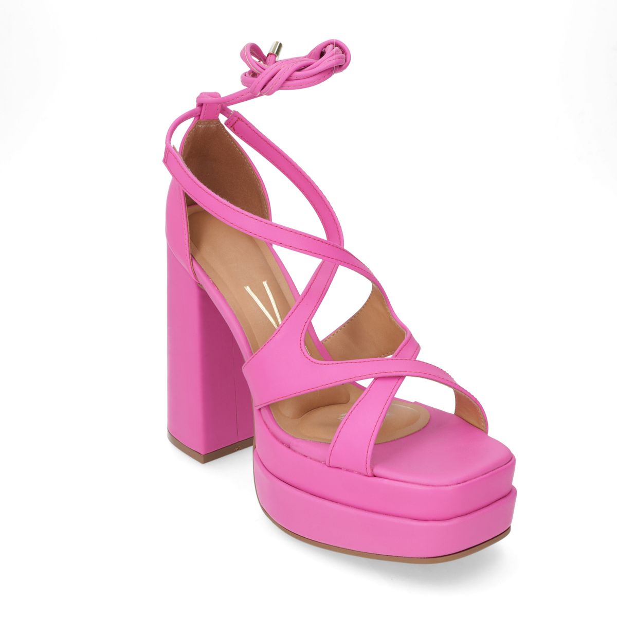 VIZZANO - Sandalia Taco Plataforma Mujer Rosado