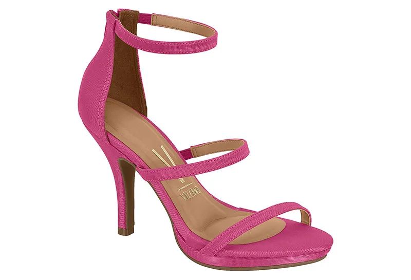 Sandalia Taco Aguja Pink Mujer