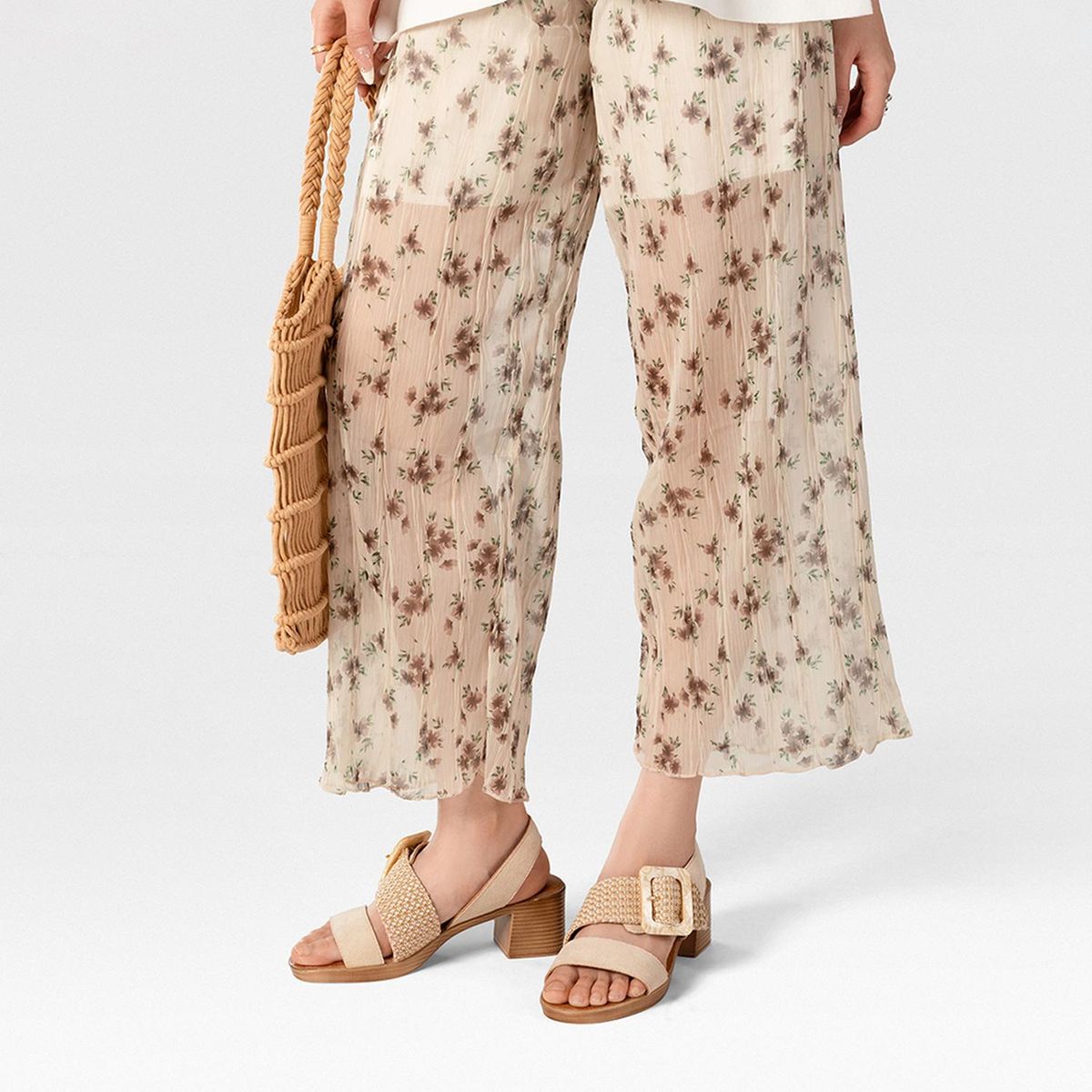 WEIDE - Sandalia Fiesta Tacon Vintage Mujer Weide JN705