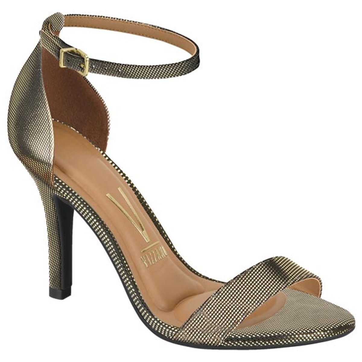 VIZZANO - Sandalia Mujer Vizzano Dorado y Negro