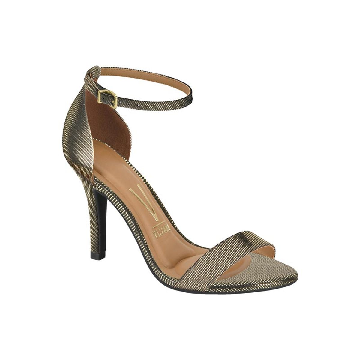 VIZZANO - Sandalia Mujer Vizzano Dorado y Negro