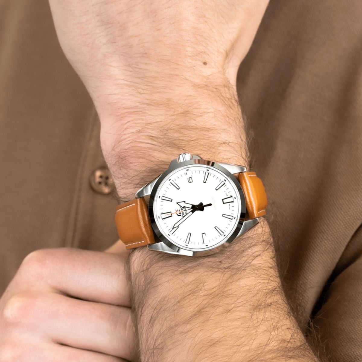 CASIO - RELOJ CASIO EDIFICE EFV-100L-7AVUDF PLATEADO HOMBRE