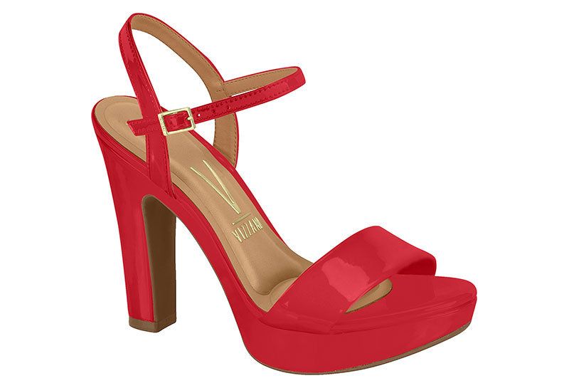 Sandalia Mujer Rojo