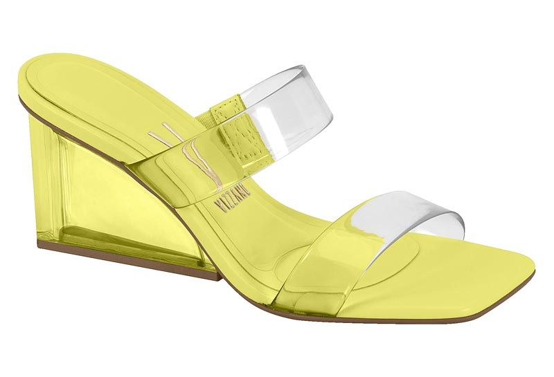Sandalia Mujer Amarillo