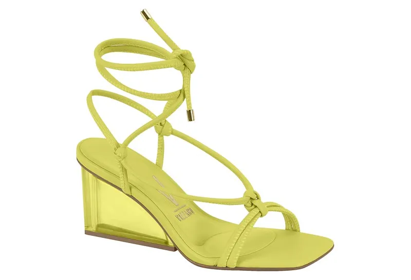 Sandalia Mujer Amarillo