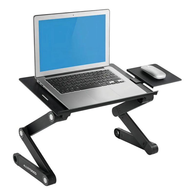 GENERICO - Mesa Para Laptop Notebook Plegable Cama 2 Ventiladores T8