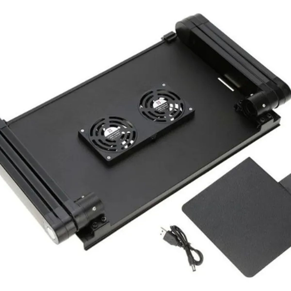 GENERICO - Mesa Para Laptop Notebook Plegable Cama 2 Ventiladores T8