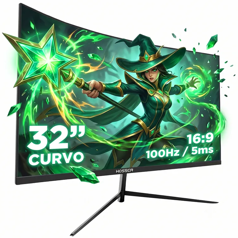 Monitor PC Gamer Curvo 32 Pulgadas 100hz Fhd 32" Gaming