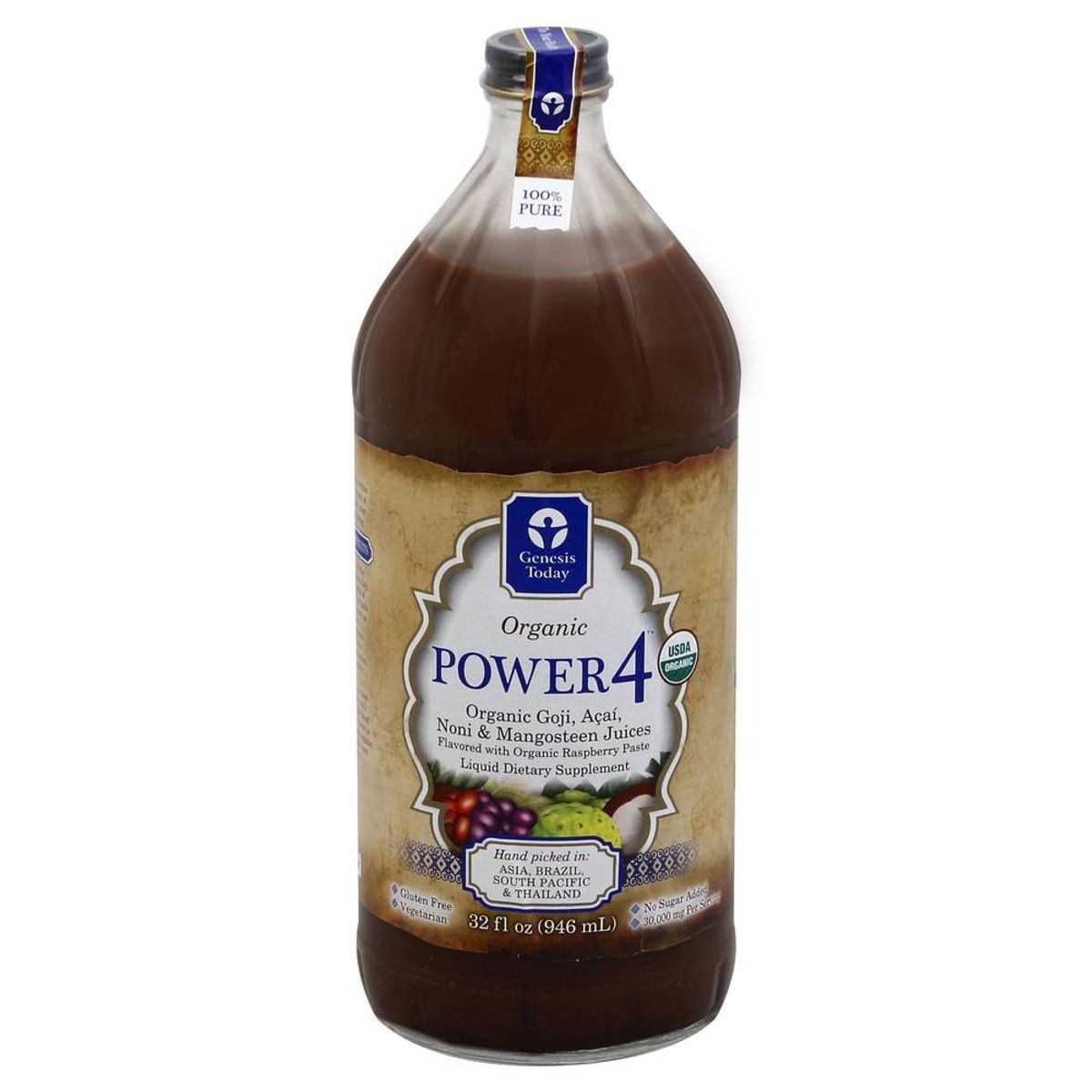 GENERICO - Genesis Today Power 4 Super Jugo De Noni Goji Acai Mango