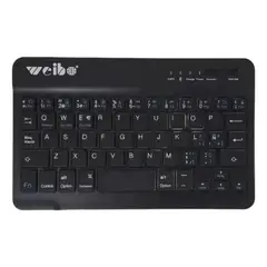 GENERICO - Teclado Mini Slim Inalámbrico Bluetooth Keyboard