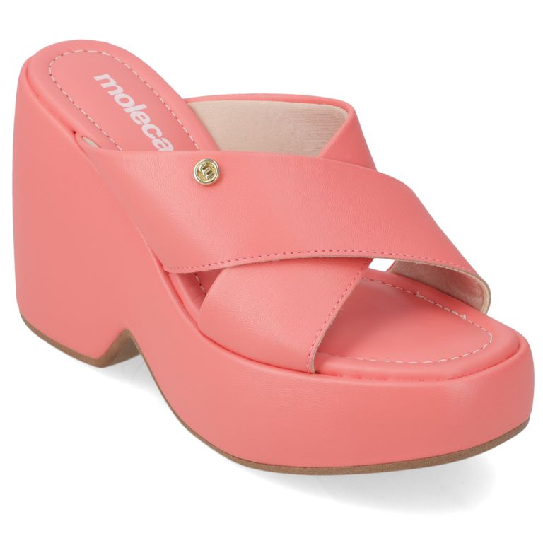Sandalia Taco Coral