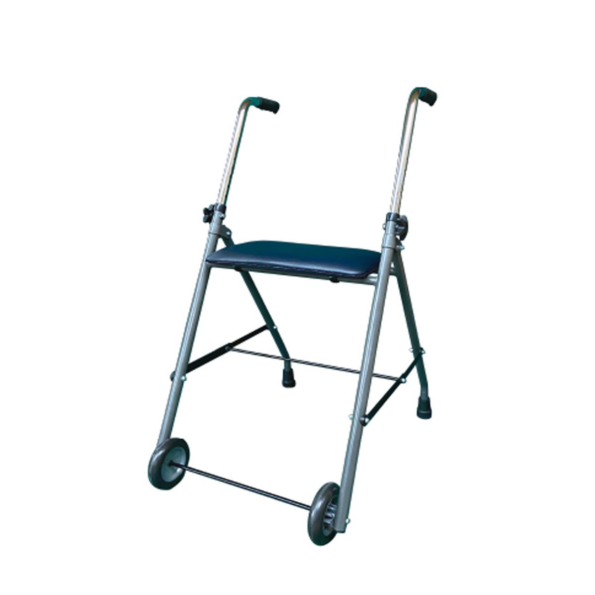 ORTEX - ANDADOR CON DOS RUEDAS Y SILLÍN