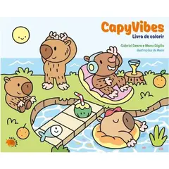 PLANETA JUNIOR - Capyvibes - Libro para colorear