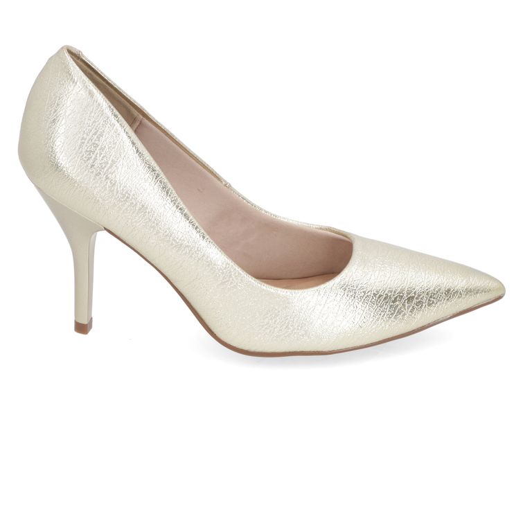 Zapato Taco Mujer Amarillo