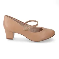 BEIRA RIO - Zapato Taco Mujer Beige
