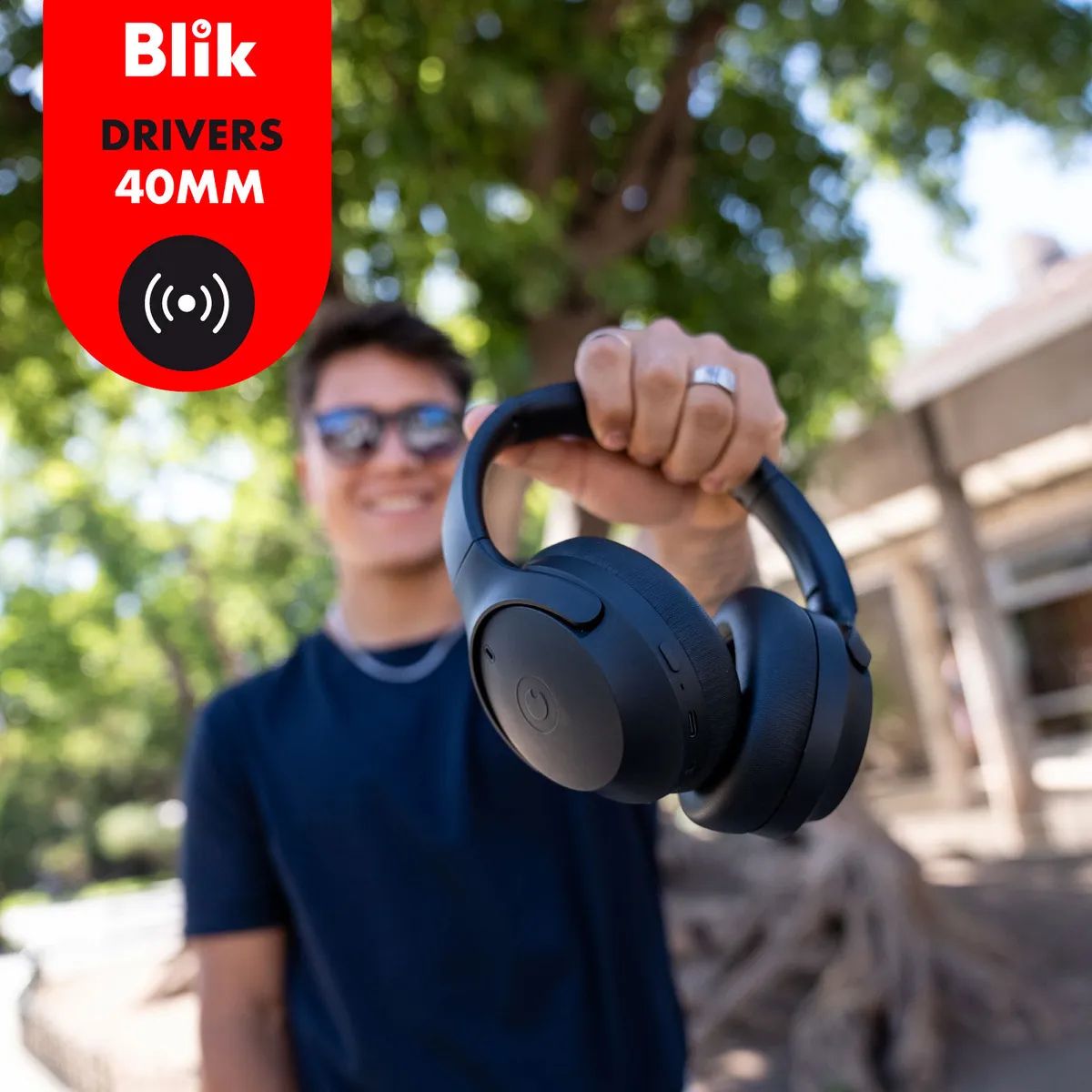 BLIK - Audífonos Bluetooth Blik Essence700 Color Negro 45 Horas