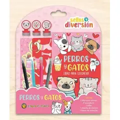 EL GATO DE HOJALATA - Libro Perros y gatos *sellos y diversión*