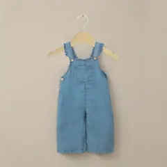 OPALINE - Jardinera de jeans de niña