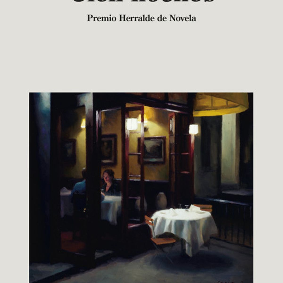 ANAGRAMA - Libro Cien noches - Luisgé Martín