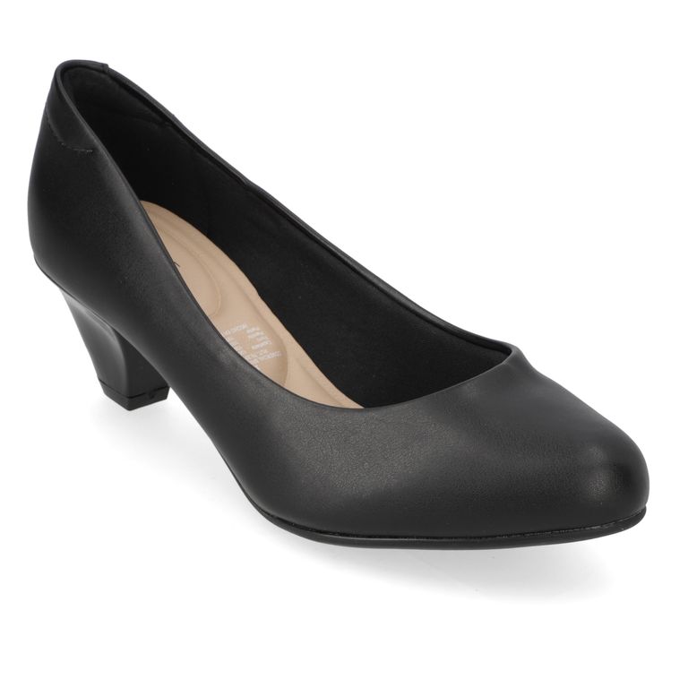 Zapato Taco Mujer Negro