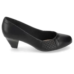 MODARE - Taco Ancho 3 cm Negro