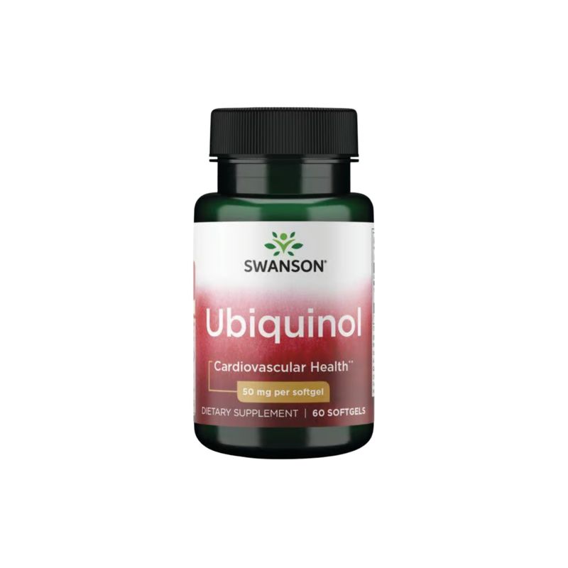SWANSON - Swanson Ubiquinol 50mg 60 Softgels