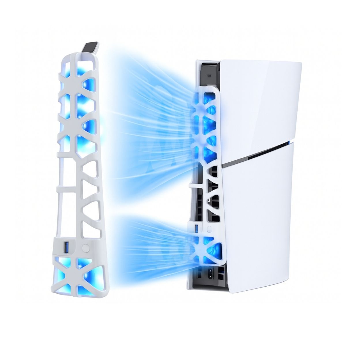 GENERICO - Ventilador De Enfriamiento Genérico Rgb Para Ps5