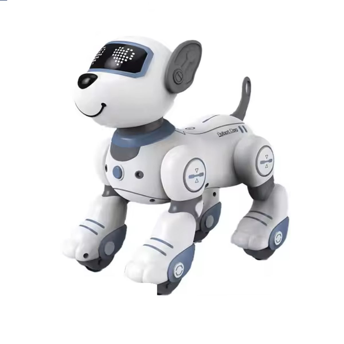 GENERICO - Juguete Perro Cachorro Robot Touch Interactivo Azul Acero