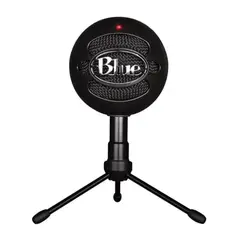 BLUE - Micrófono Profesional Snowball Ice Condensador Cardioide - Negro