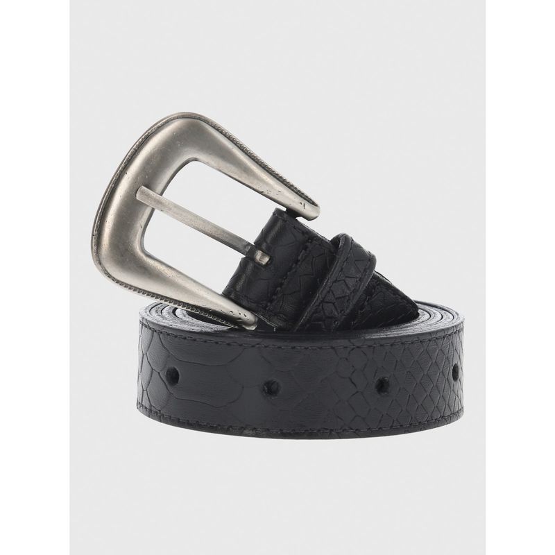 HUSH PUPPIES - Cinturon Cuero Mujer Valeria Negro HUSH PUPPIES