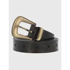 HUSH PUPPIES - Cinturon Cuero Mujer Victoria Negro