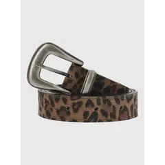 HUSH PUPPIES - Cinturon Cuero Mujer Vedrana Café