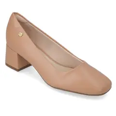 MOLECA - Zapato Taco Mujer Beige